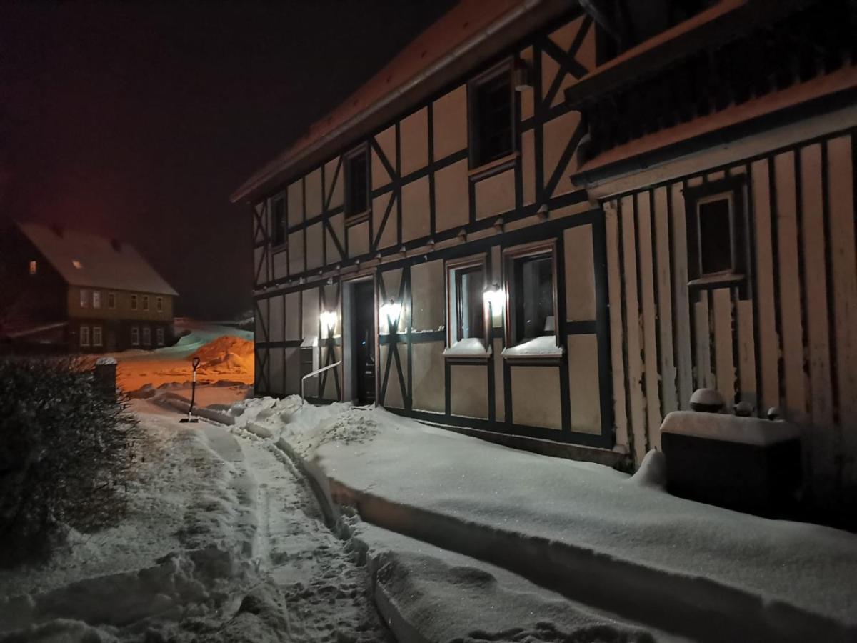 Ferienwohnung Waldblick Stiege Екстериор снимка